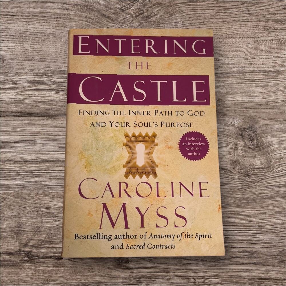 Entering the Castle Caroline Myss Spiritual Self Help Book Atria Paperback